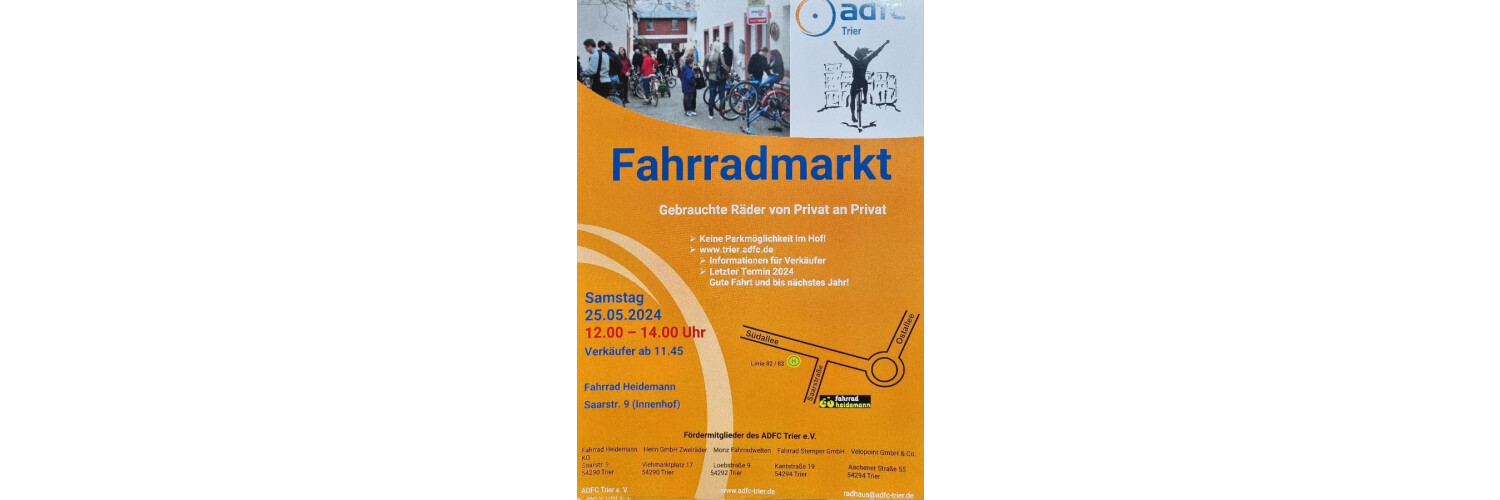 ADFC Fahrrad-Flohmarkt