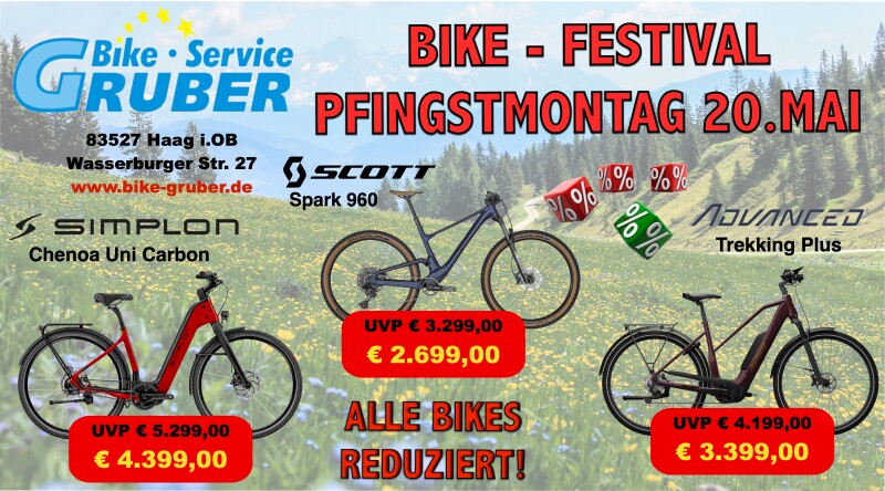 Bike - Festival am Pfingstmontag