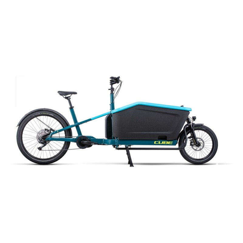 Cube Cargo Sport Dual Hybrid 1000Wh Blue-Lime