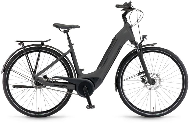 Winora - Tria N8f Low, Microchip Grey glänzend