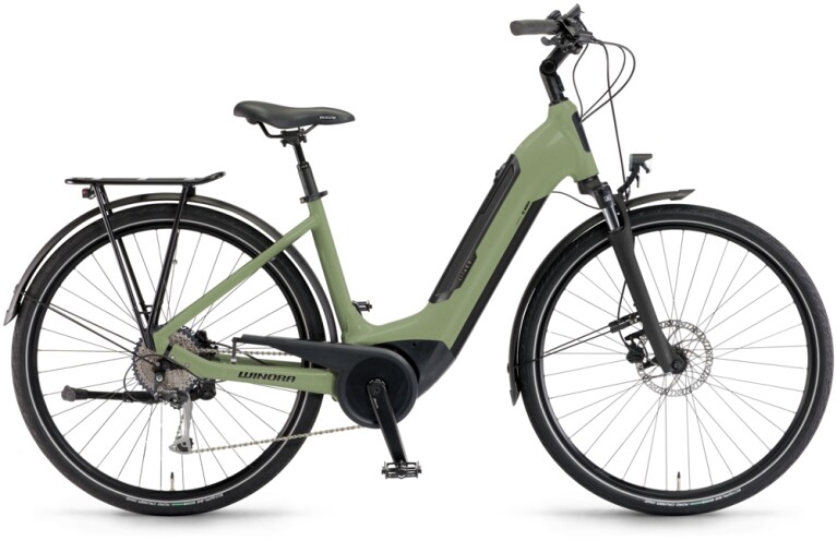 Winora - Tria X10 Low, Mossgreen matt