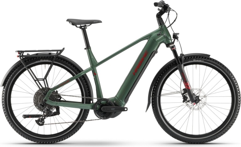 Haibike - Trekking 5 High, Olive/Red glänzend