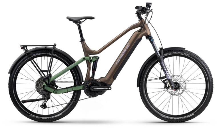 Haibike - ADVENTR 8, Cognac/Olive matt