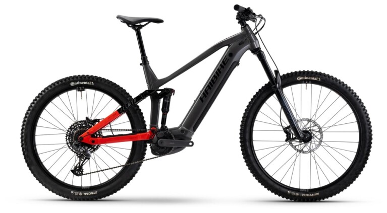 Haibike - ALLMTN 4, Silver/Red/Black glänzend