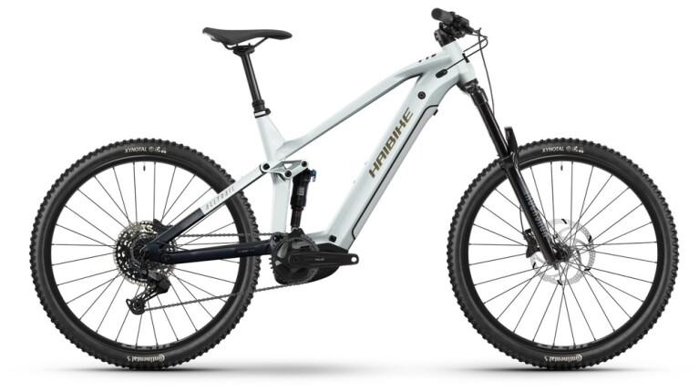 Haibike - ALLTRAIL 8 27,5 High, White/Blue/Gold glänzend