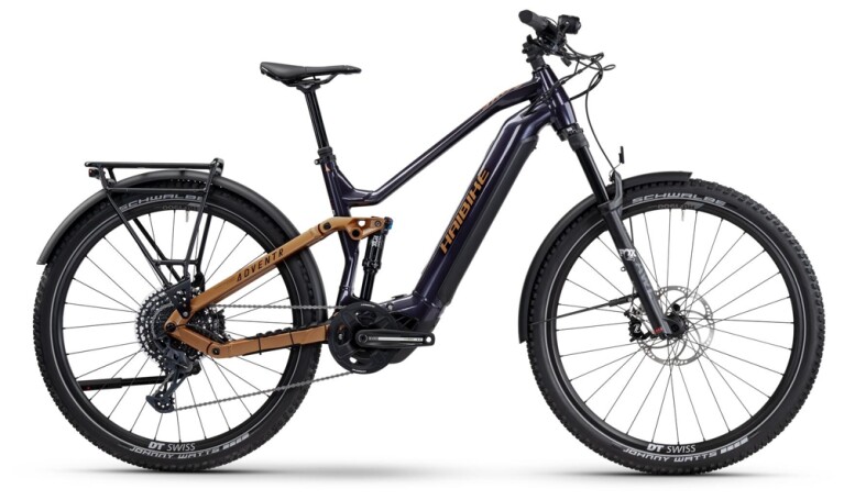 Haibike - ADVENTR SE, Purple/Cognac glänzend