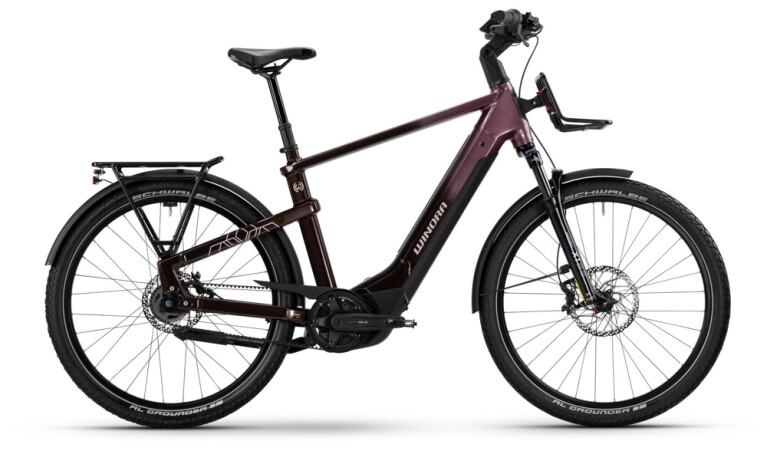 Winora - Yakun R5 High, Red/Violet glänzend