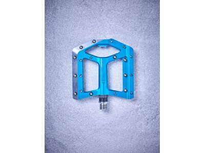 Cube Cube Flat Pedals Slasher, blau