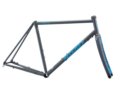 Ritchey ROAD LOGIC DISC Rahmenset Grey/Blue Logo