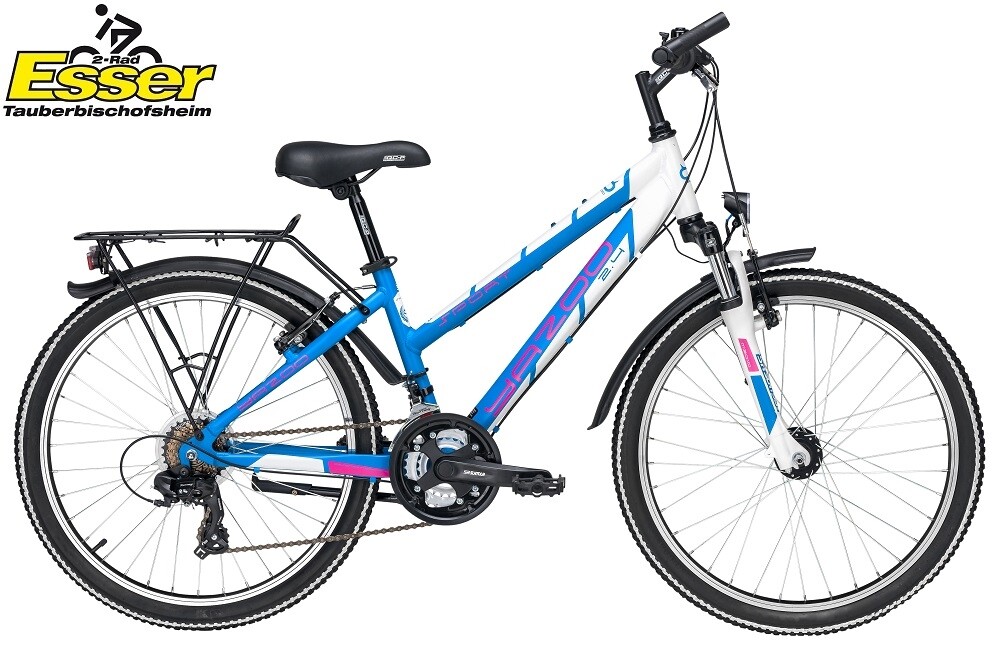 Yazoo Sport 2.4 Mädchen 24 Zoll blauweisspink online