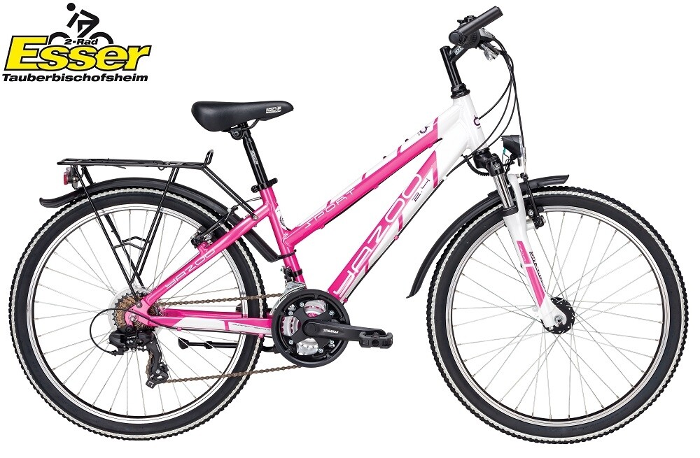 ghost fahrrad 24 zoll mädchen weiss pink