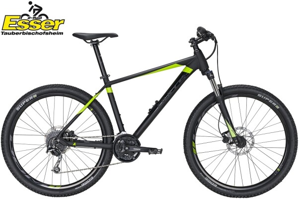 Bulls Bushtail 27,5 Zoll MTB schwarzmattgrün 2020