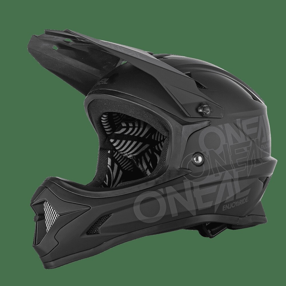 Oneal Helm Fullface Backflip Sloid Black bei Fahrrad Imle
