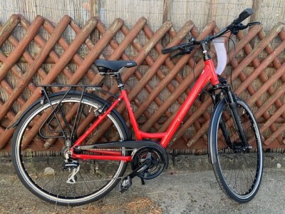 Gudereit LC30 Einrohr 28Zoll rot glanz