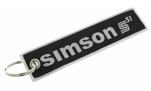 Simson Stoff-Schlüsselanhänger-Simson