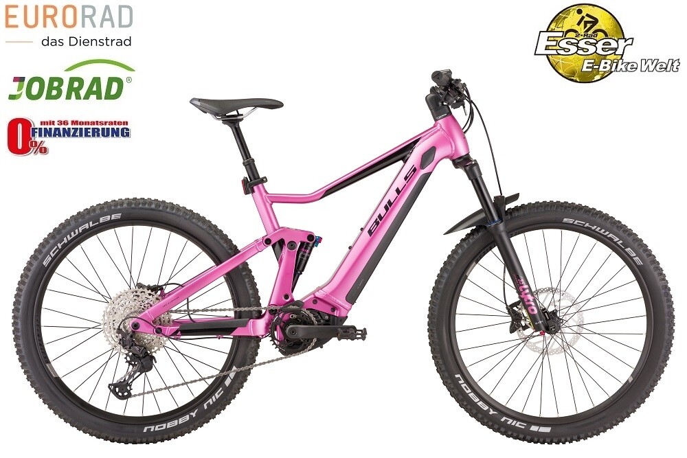 Bulls Aminga EVA TR pinkmattschwarz EMountainbike Fully