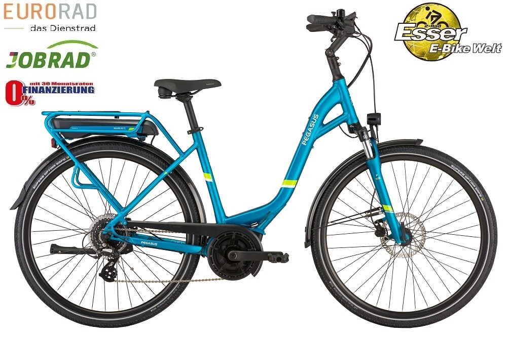 Pegasus Solero E8 Plus Wave blaumatt EBike günstig