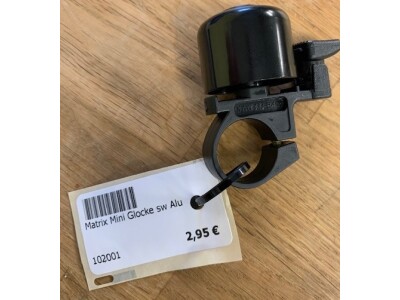 Matrix Mini-Glocke schwarz