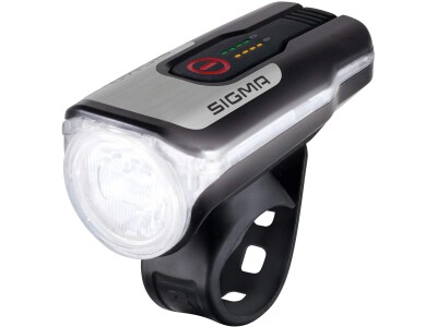 Sigma LED Akkufrontleuchte Aura 80 USB inkl. Halterung