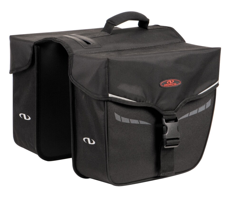 Norco Bags Doppeltasche "Idaho" Schwarz 2 x 10 l Volumen