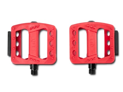 Cube Pedale Flat HQP CMPT rot