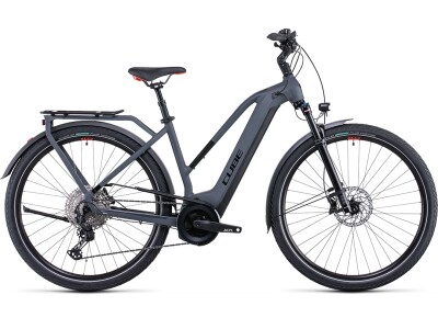 Cube Touring Hybrid EXC 625 grey´n´red Trapez 2022