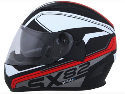 SPEC-X Integralhelm SX-82.01/R2 rot matt
