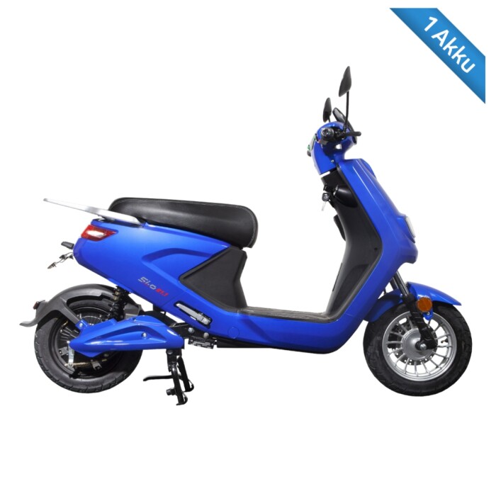 SIO - E-SCOOTER Motorroller R1.1, 1200Wh, blau