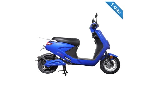 SIO - E-SCOOTER Motorroller R1.1, 1200Wh, blau