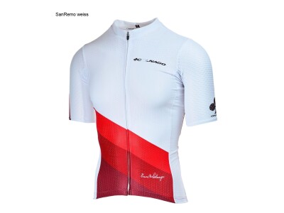 Colnago Jersey Sanremo Short Sleeves - white/red