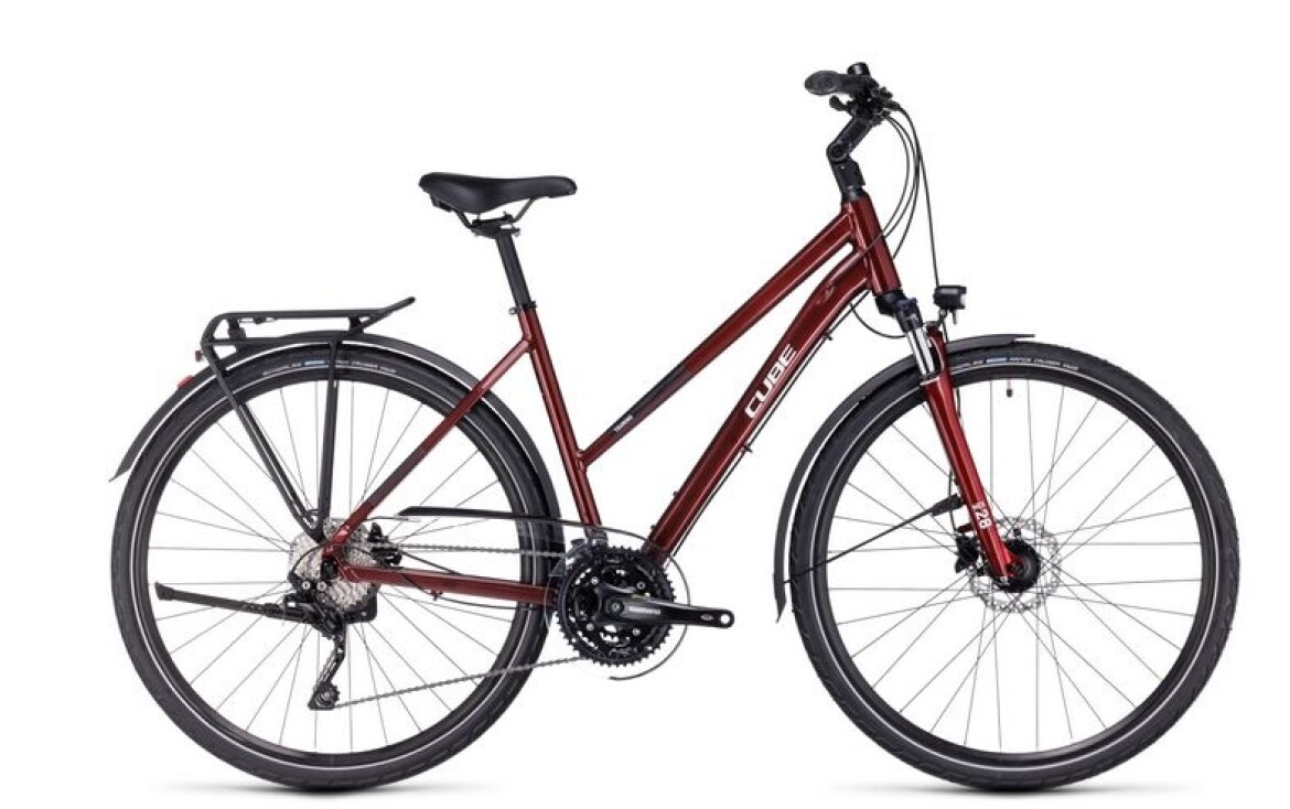 Cube Touring EXC trapez red´n´white 2023