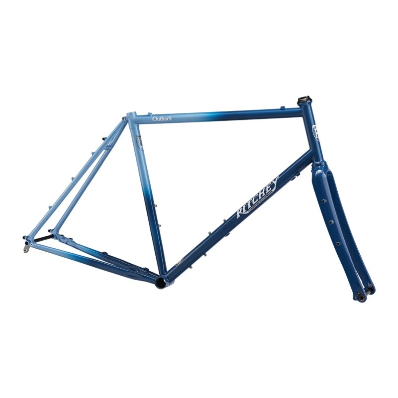 Ritchey OUTBACK 50th Anniversary Edition Gravel Cross Adventure Rahmenset 2023 Half Moon Blue