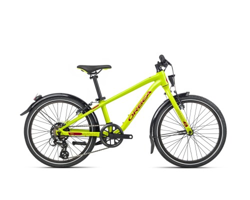 Orbea MX 20 PARK U Lime Green/Red