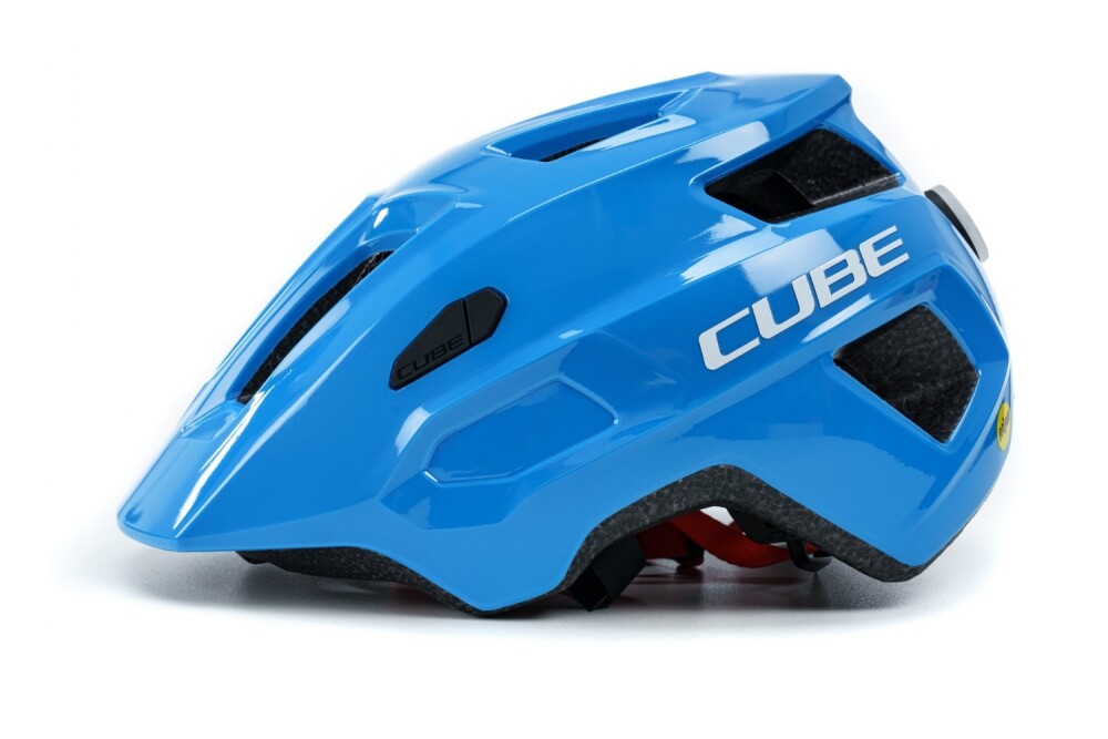 Cube - Helm LINO glossy blue-red