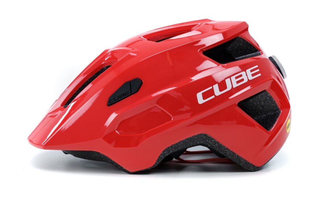 Cube - Helm LINOK glossy red