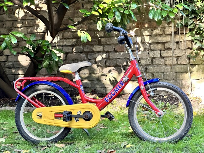 BOOMER Boomer Kinderrad, Rot-Blau
