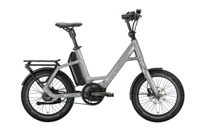 QiO Bikes EINS P-R E-14 Lead Metal, Bosch Smart System