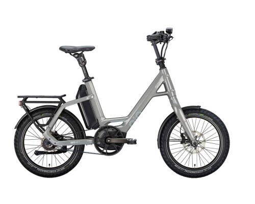 QiO Bikes EINS P-R E-14 Lead Metal, Bosch Smart System