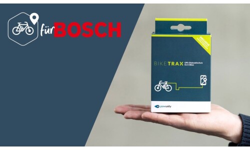 GPS-Diebstahlschutz für E-Bikes mit Bosch Antrieb