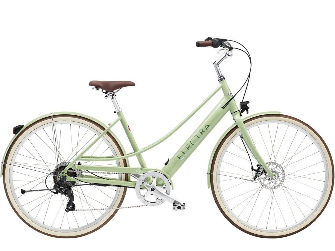 Electra Bicycle Loft Go! 7D EQ Step-Thru Matcha Green