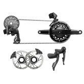 SRAM Force AXS E1 Road Disc 2x12 Powermeter