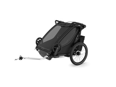 Thule Chariot Sport 2 Double - Black - Neues Modell 2024 incl. Versand