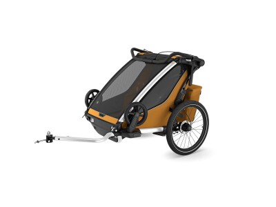 Thule Chariot Sport 2 Double - Natural Gold - Neues Modell 2024 incl. Versand