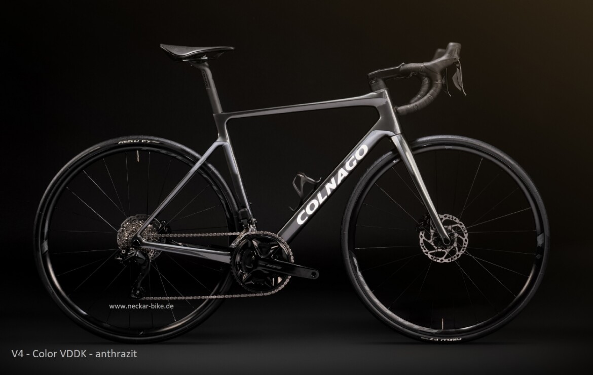 Colnago V4 Ultegra 8170 Di2 Carbon Laufradsatz CC.01 Lenker