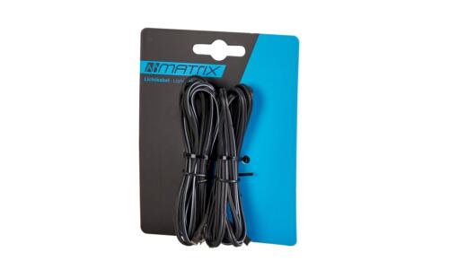 Matrix Lichtkabel 2 Stück schwarz