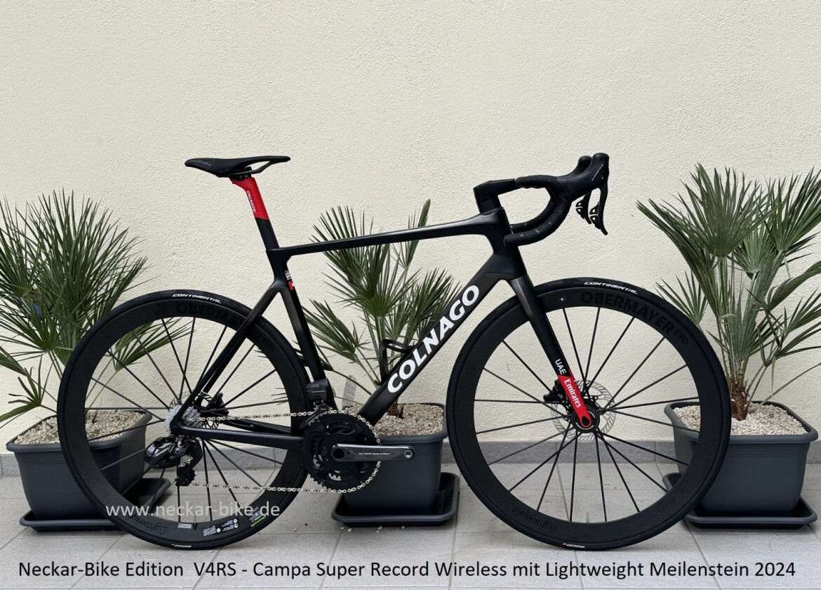 Colnago V4Rs Campa Super Record Wireless Lightweight Meilenstein