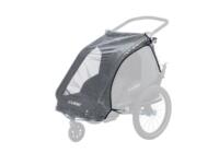 CUBE Regenschutz für Kinder Fahrradanhänger Double CMPT incl. Versand