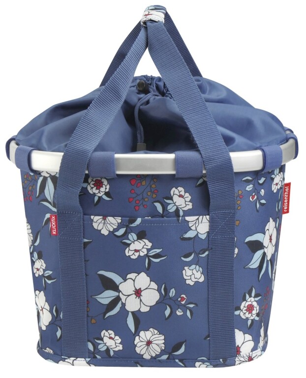 KlickFix - Reisenthel Bikebasket, Garden Blue