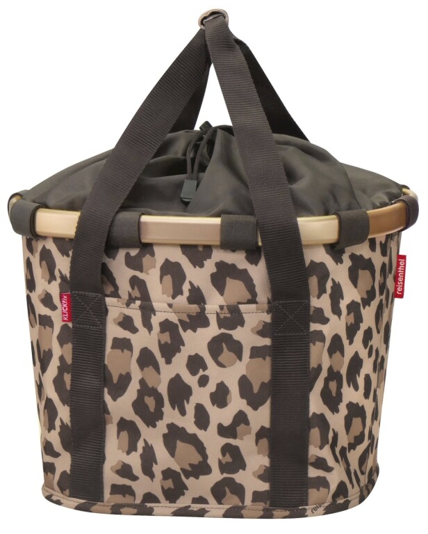 KlickFix - Reisenthel Bikebasket, Leo Macchiato