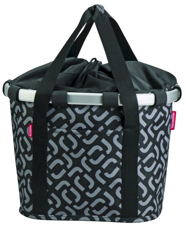 KlickFix - Reisenthel Bikebasket, Signature Black